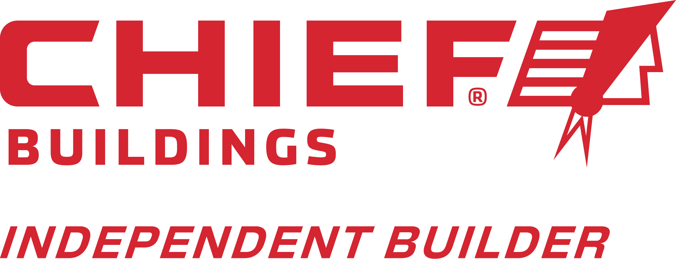 No Badge CHB logo-Independent Builder_all Red